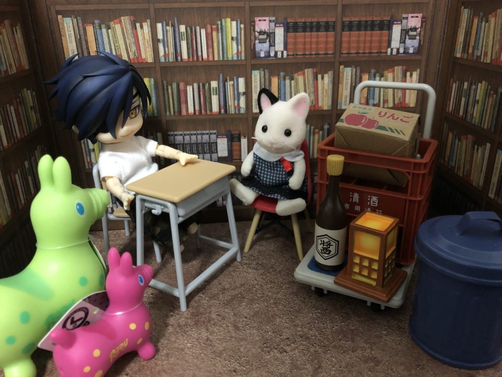 ミニチュア学校机