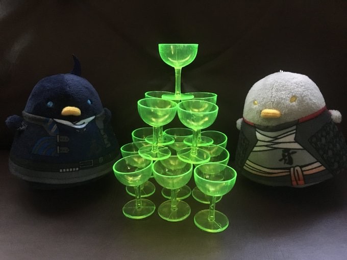 ちゅんシャンパンタワー