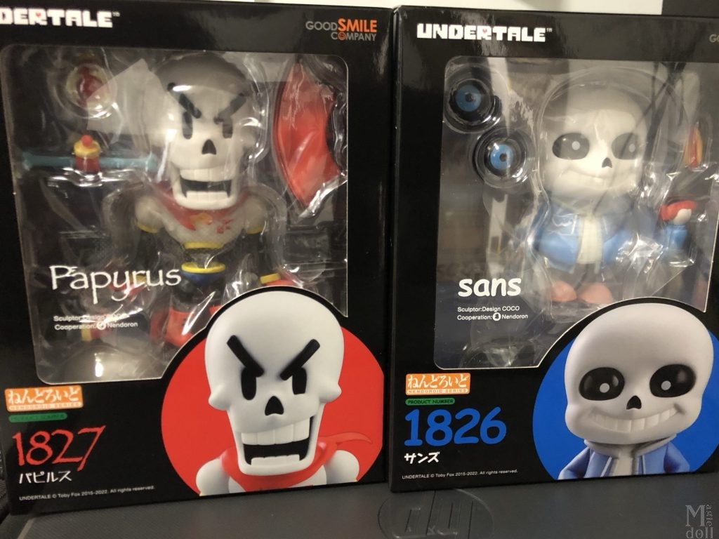 ねんどろいど　サンズ＆パピルス　パッケージ