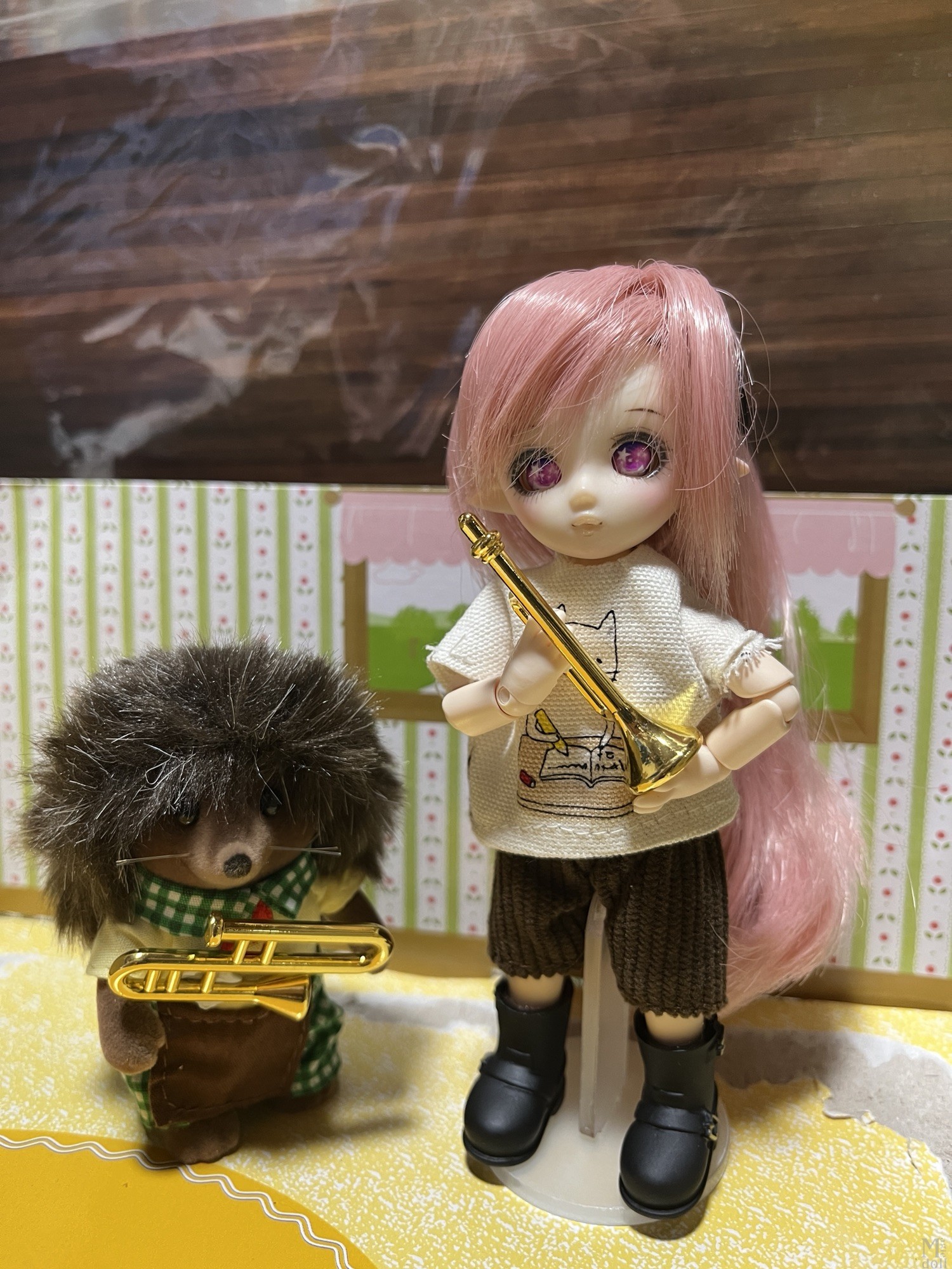 セリア楽器　オビツ11＆シルバニア