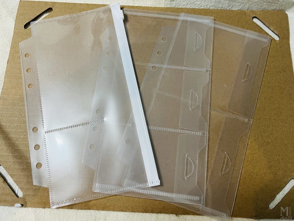 セリア　６リングバインダー　