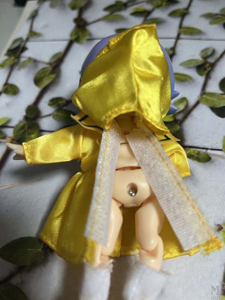 ゆなちゃんフード背面