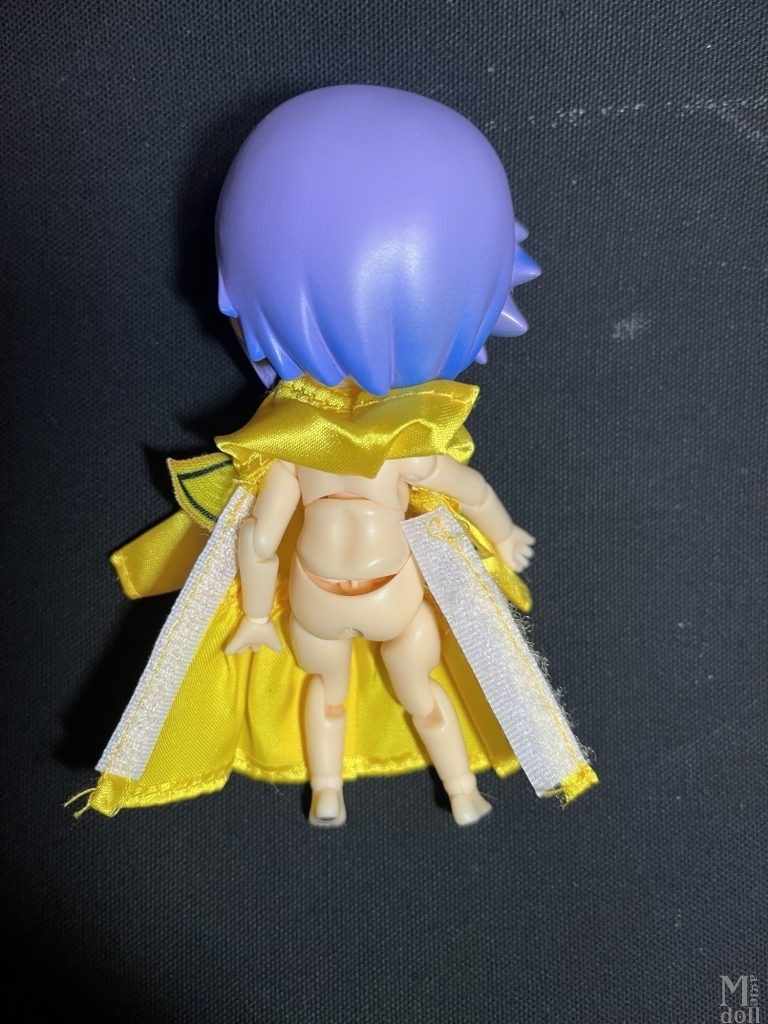 ゆなちゃんレインコート背面