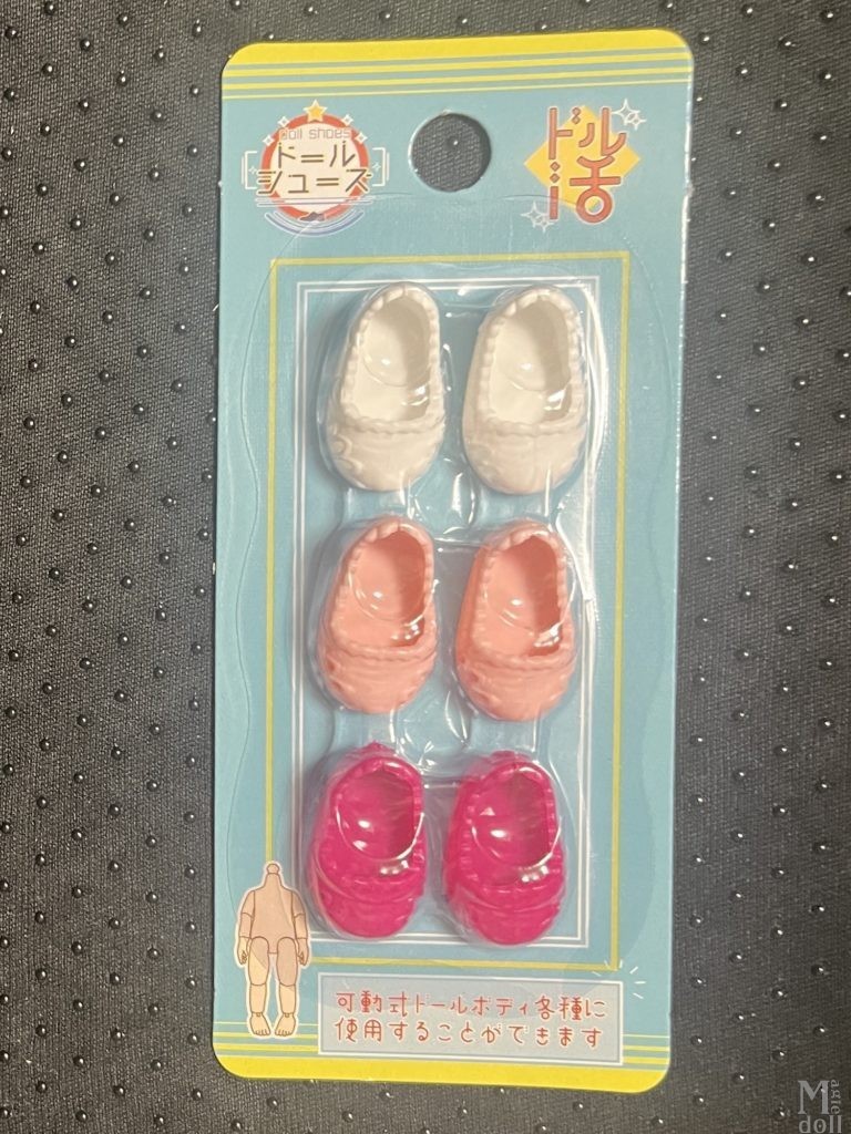 セリア　ドル活シューズ　ピンク系