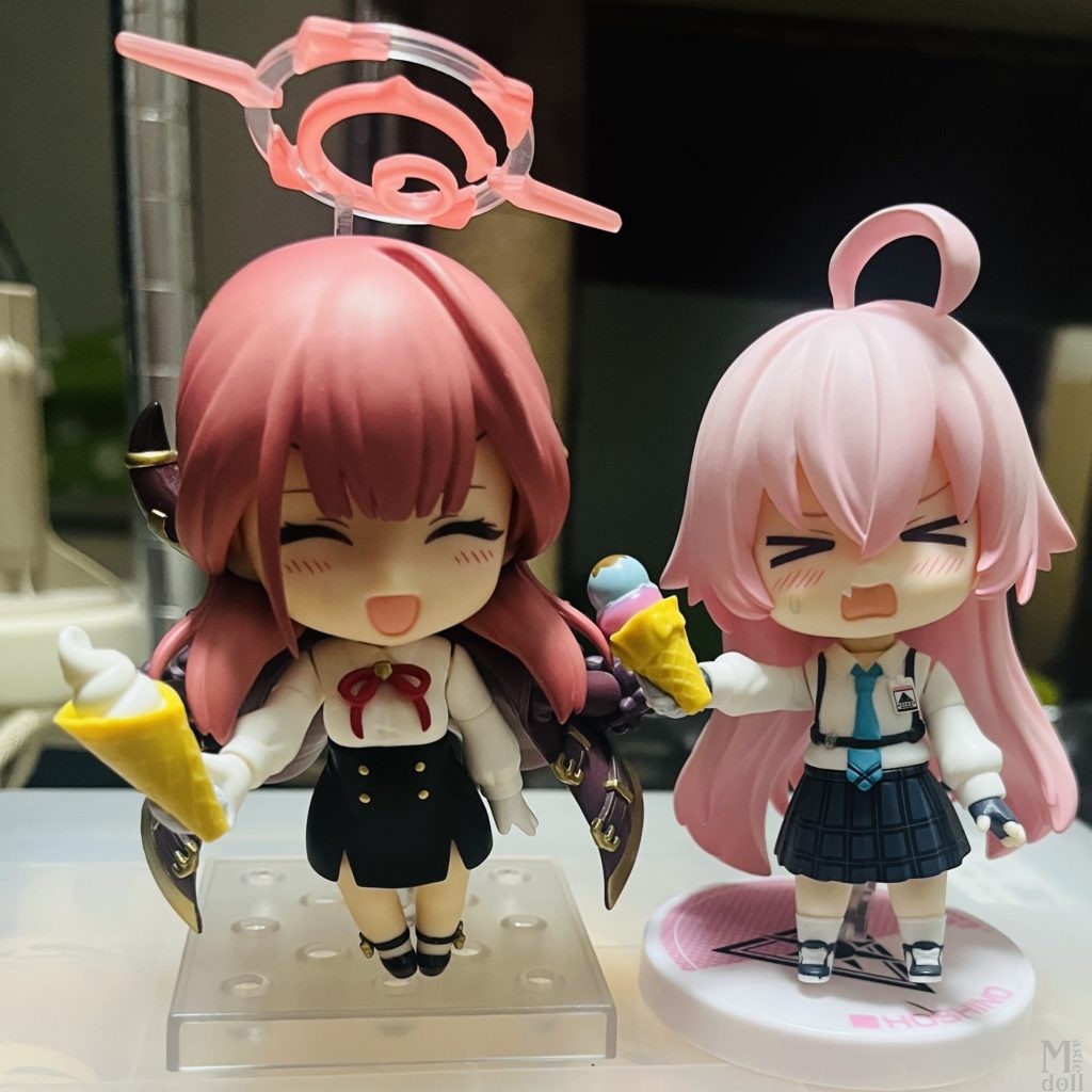 ホシノとアルのねんどろいどアイス持ち